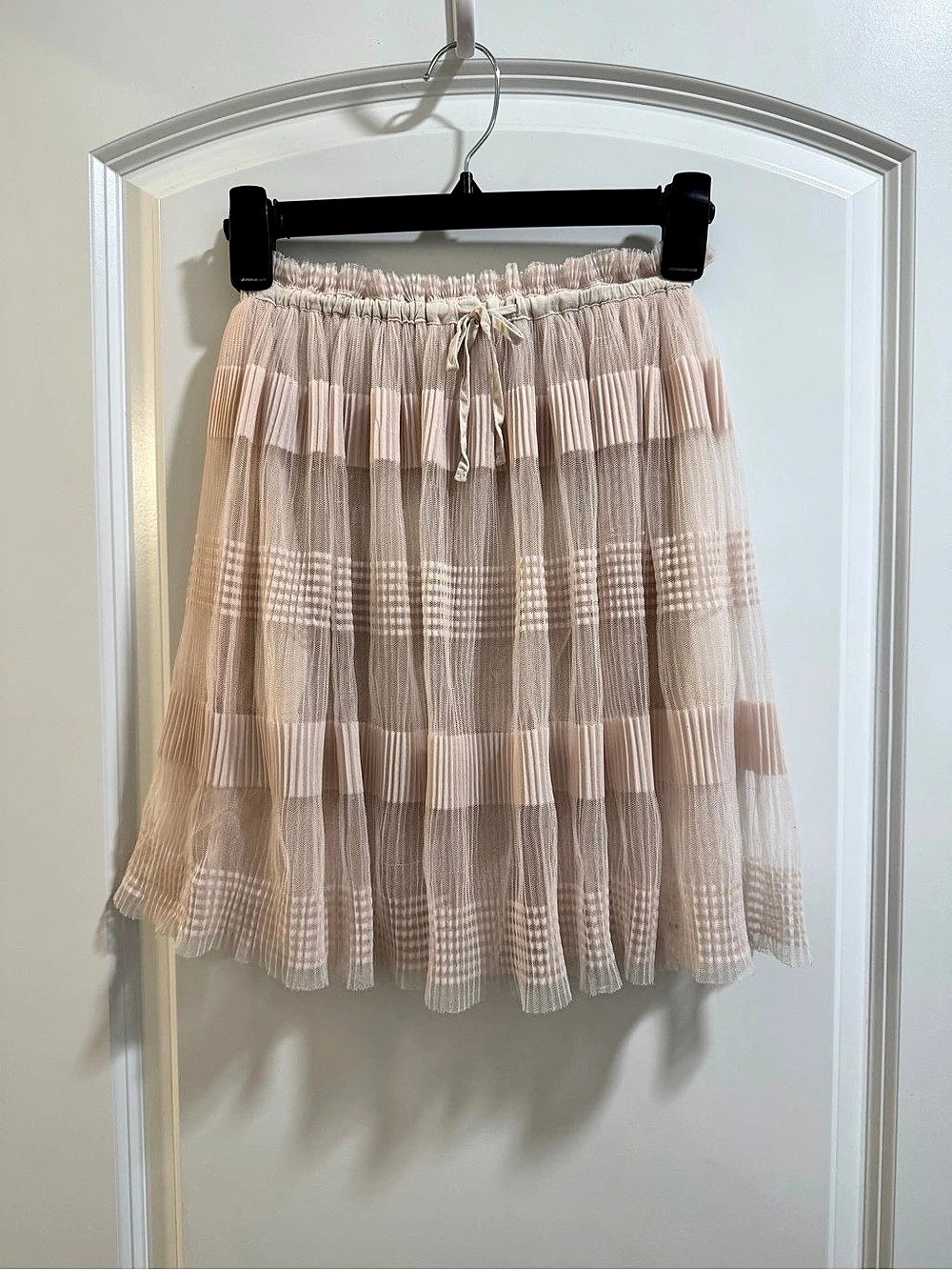molo Benitta Pleated Skirt in Pink Girls 110/116 NWT